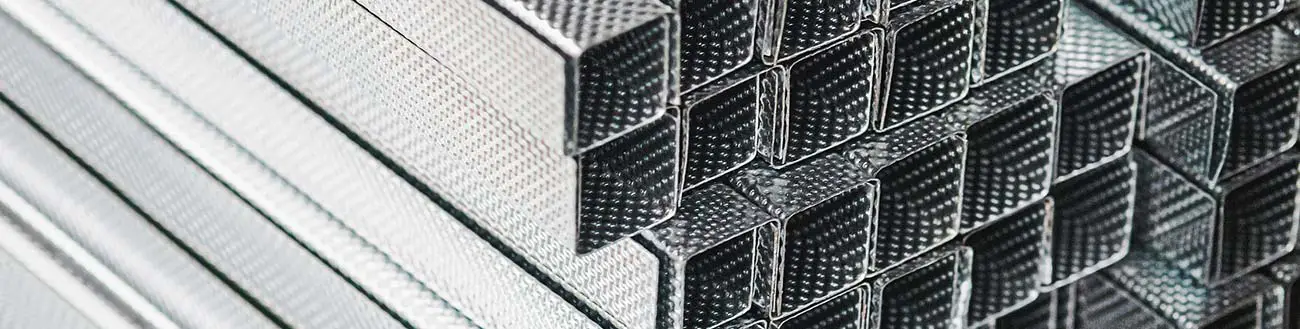 Profili di estrusione di alluminio con rivestimento PVDF