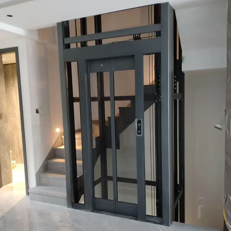 Vani ascensore in profilo di alluminio leggero per ville domestiche
