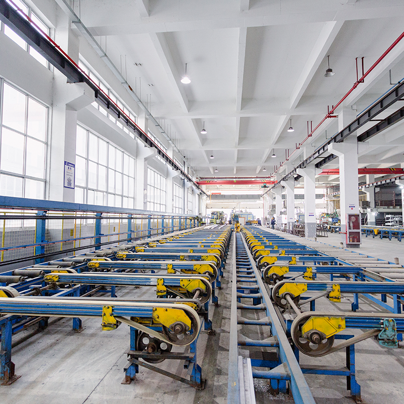 Officina di estrusione - letto freddo della pressa 1450T